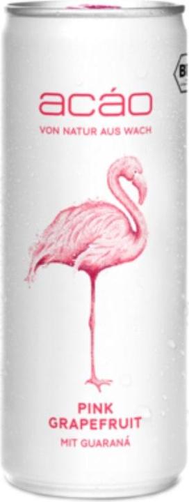 Produktbild Acáo Erfrischungsgetränk mit Pink Grapefruit & Guarana Bio (1 x 25 cl)