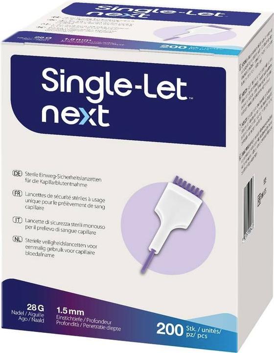 Immagine prodotto Single LET Next Einmalstechhilfe 200 (Pungidito)