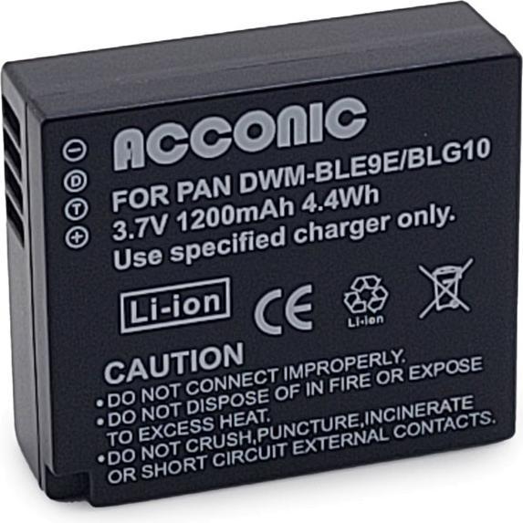 Produktbild Acconic Akku f. Panasonic DMW-BLG10 DMW-BLE9 DMC-GF3 DMC-LX85 DMC-LX100 (Akku)