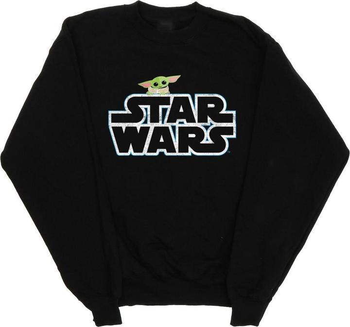 Produktbild Star Wars The Mandalorian The Child Logo Sweatshirt Mädchen (104)