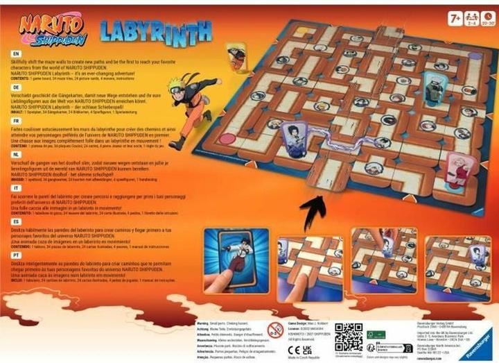 Produktbild Ravensburger Naruto Labyrinth (Deutsch, Spanisch, Französisch, Niederländisch, Italienisch, Portugiesisch, Englisch)