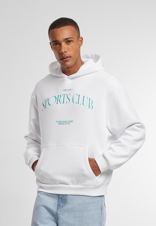 Actual product image Urban Classics Upscale Another Sports Club Fluffy Hoody - 174493 (4XL)