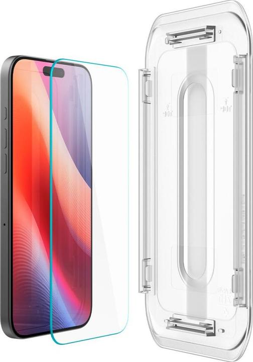 Actual product image Spigen Glas.TR EZ Fit (2 Piece, Apple iPhone 16 Pro Max)