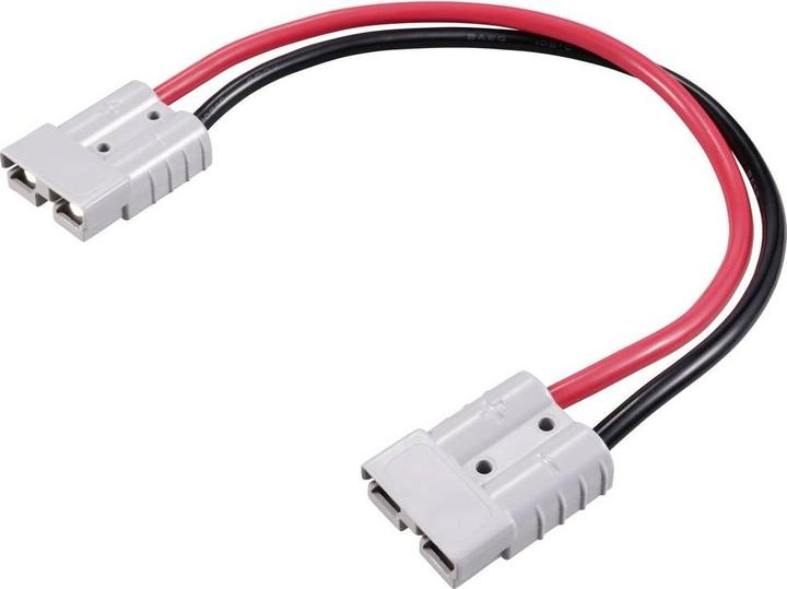 Produktbild Tru Components Hochstrom Batteriesteckverbinder Verlängerungskabel 300 mm TC-12195676 Schwarz