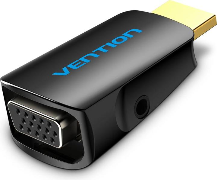 Produktbild Vention HDMI to VGA Adapter AIDB0 with 3.5mm Audio (Audio, HDMI, 14 cm)