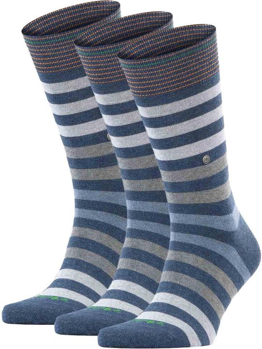 Produktbild Burlington Socken Casual Bequem sitzend Blackpool - 20098 (3er Pack, 40 - 46)