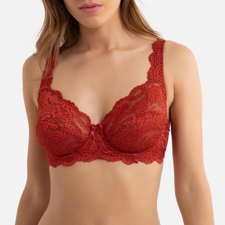 Produktbild La Redoute Collections Bügel-BH aus Spitze (85 B)