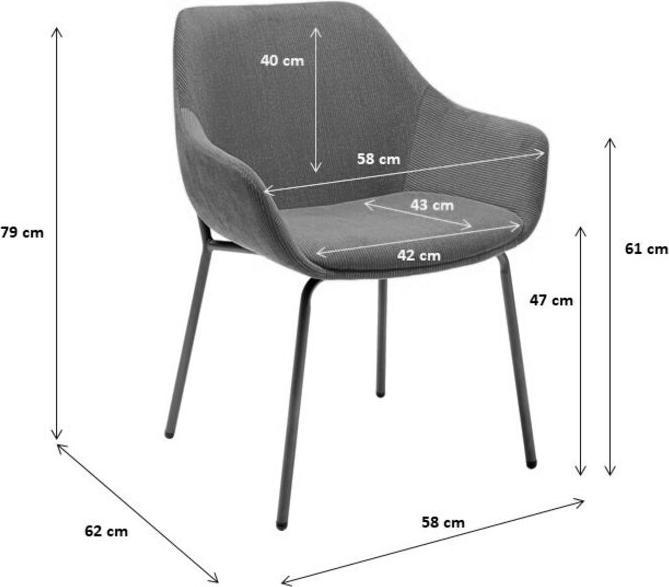 Produktbild Kare Design Armlehnstuhl Avignon Grün