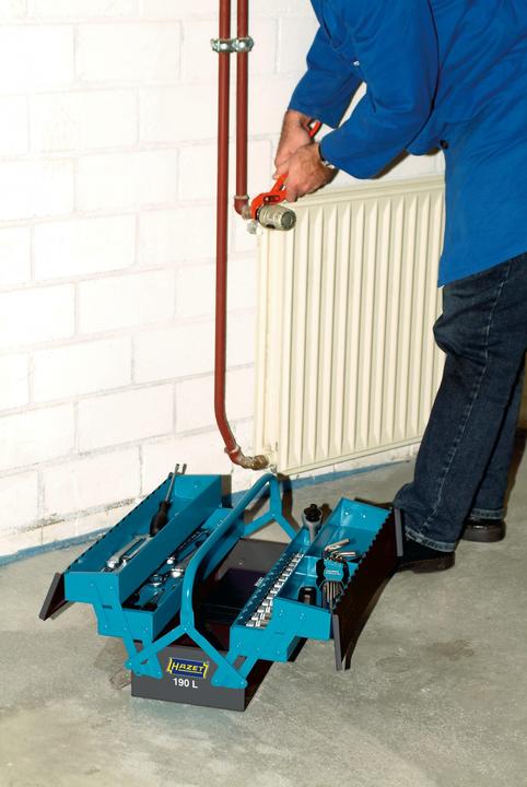 Image du produit HAZET Caisse à outils en métal (80 pièces)