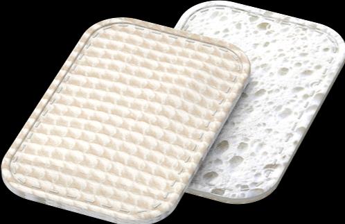 Actual product image Nuts Loofah sponge (2 pcs.)