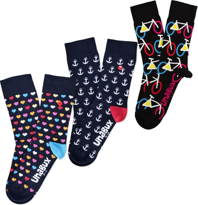 Unabux Freizeitsocken Mix