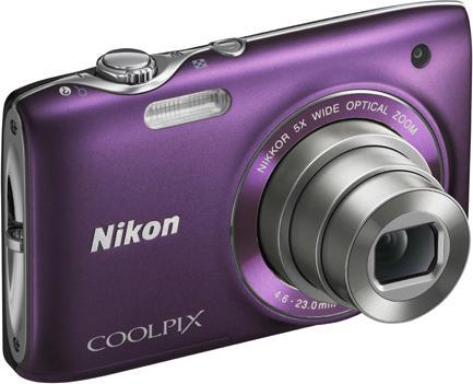 Immagine prodotto Nikon Coolpix S3100, 14MP, zoom 5x, filmati HD, viola (1/2,3'')