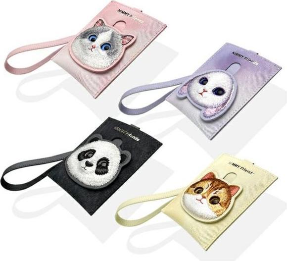 Produktbild iLike Nimmy card wallet purple Big Eyed Pet 2.0 Rabbit