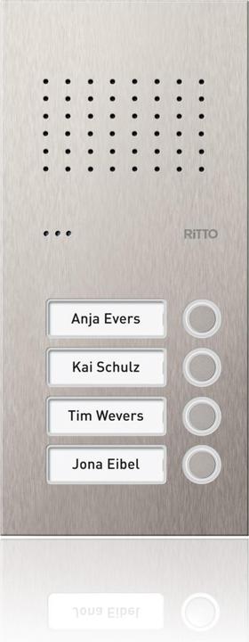 Ritto Electric Türstation Acero Pur 4WE