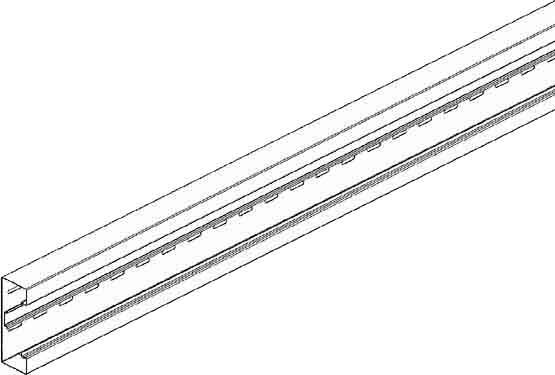 Produktbild Niedax Gerätekanal-Unterteil (200 cm)