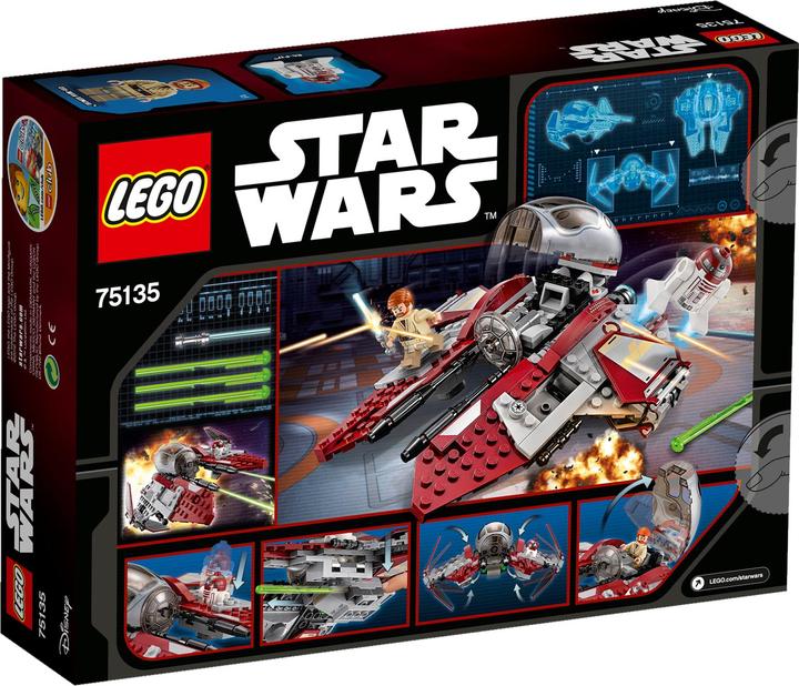 Produktbild LEGO Star Wars Obi-Wan’s Jedi Interceptor (75135, LEGO Star Wars)
