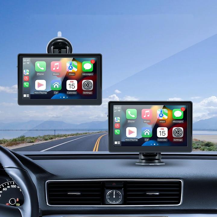 Novidarte Wireless Carplay für Auto 7.1 Zoll (Auto Android, Apple Carplay)