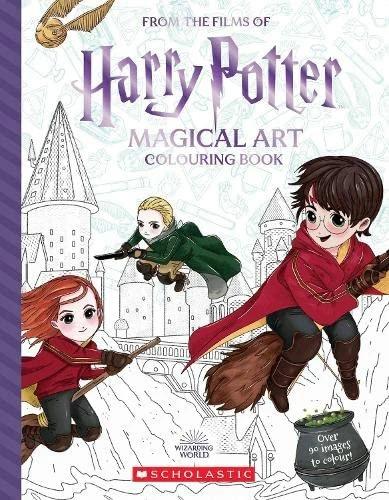 Immagine prodotto Harry Potter: Magical Art Colouring Book (Inglese, Cala Spinner, Tabacco Viola, 2022)
