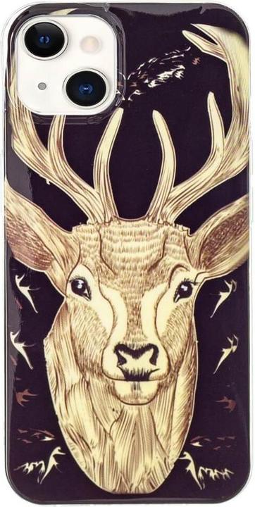 Image du produit Cover-Discount iPhone 15 - Étui en silicone phosphorescent Cerf (Apple iPhone 15)