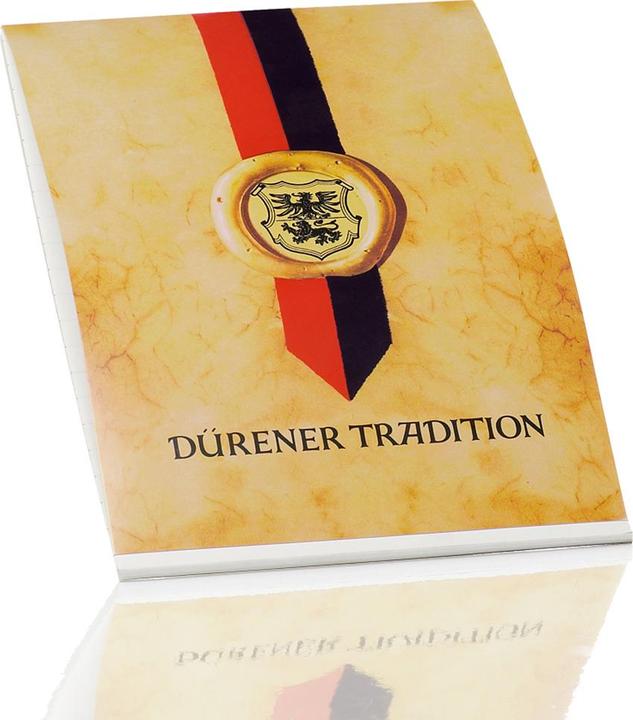 Produktbild Rössler Briefblock A5 50 Blatt Dürener Tradition mehrfarbig (A5, Blanko)
