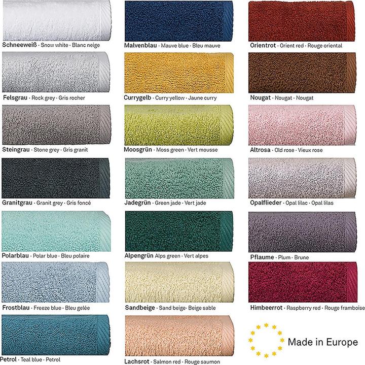 Produktbild Kela Duschtuch Ladessa blattgrün (140 x 70 cm)