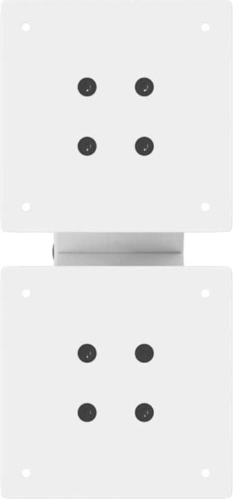 Immagine prodotto VidaXL Gambe per tavolino da caffè a forma di X 2 pz. Gamba per tavolo in acciaio bianco 30x(30-31) cm