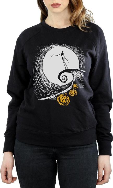 Actual product image Disney Womens/Ladies Nightmare Before Christmas Jack's Lament Sweatshirt (XL)