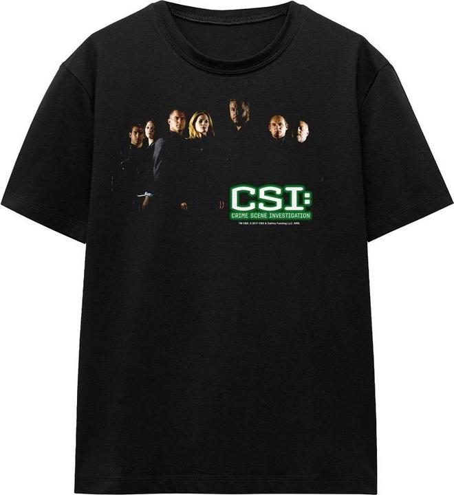 Actual product image Csi: NY Unisex Adult Shadow Cast T-Shirt (S)