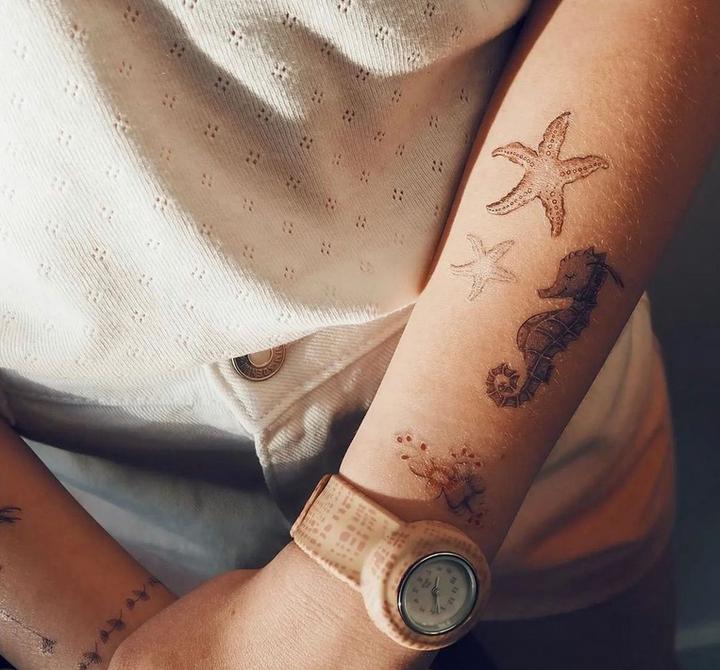 Image du produit Mrs. Ertha Mrs Ertha - Tatouages pour enfants Flamingo