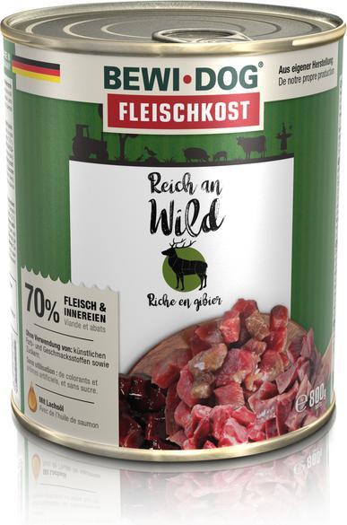 Bewi dog Hunde-Nassfutter (Adult, 1 Stk., 800 g)