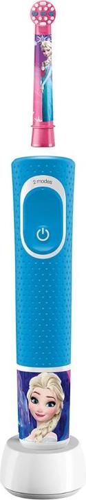 Oral-B Szczoteczka rotacyjna Vitality Kids D100 Frozen + Case Niebieska (Schallzahnbürste)