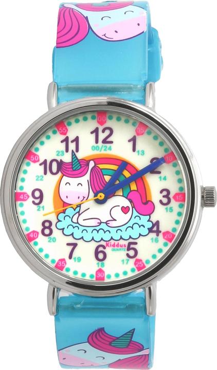 Produktbild Kiddus Time Teacher Happy Unicorn (Englisch) (Analoguhr, 33 mm)