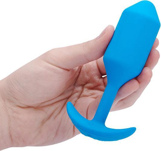 Image du produit B-Vibe Vibrating Snug Plug 3 (L) Blue