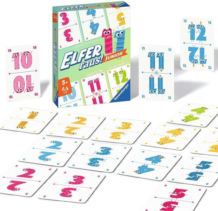 Produktbild Ravensburger Elfer Raus! Junior (Französisch, Deutsch)