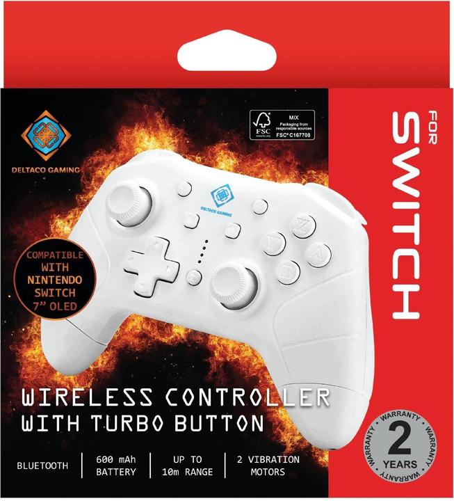 Image du produit Deltaco Gaming GAM-103-W (Android, Switch, PC, Switch OLED)