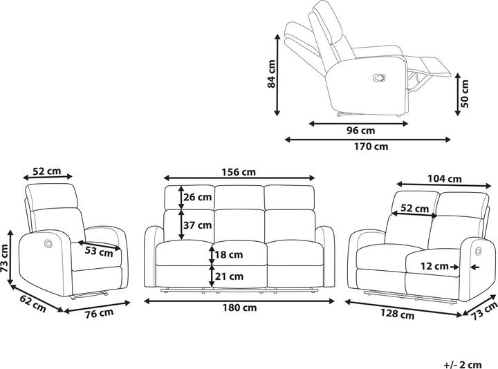 Actual product image Beliani Verdal
