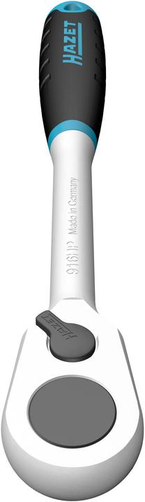 Actual product image HAZET HiPer fine-tooth reversible ratchet 916HP ∙ Square, solid 12.5 mm (1/2 inch) (1/2")