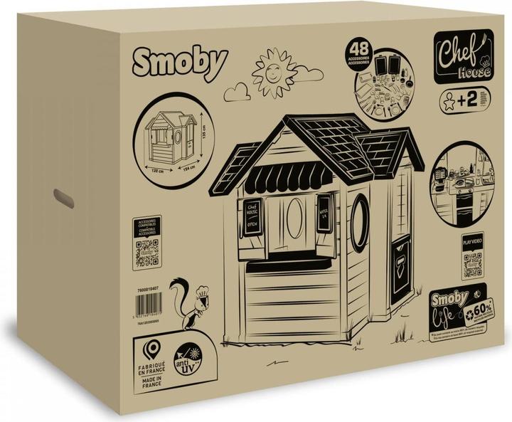 Produktbild Smoby Life Spielhaus Chef