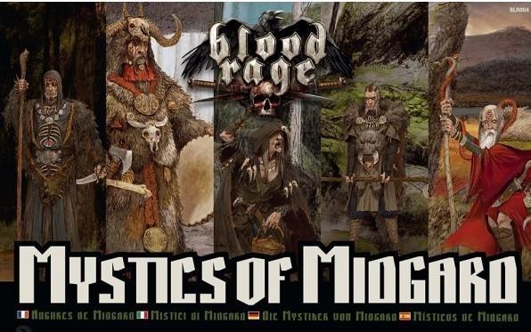 Actual product image Asmodée Blood Rage The Mystics of Midgard Expansion (German)