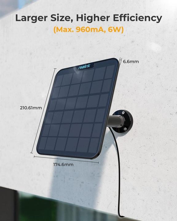 Actual product image Reolink Solar panel RL-Solar for cameras (Solar panel)