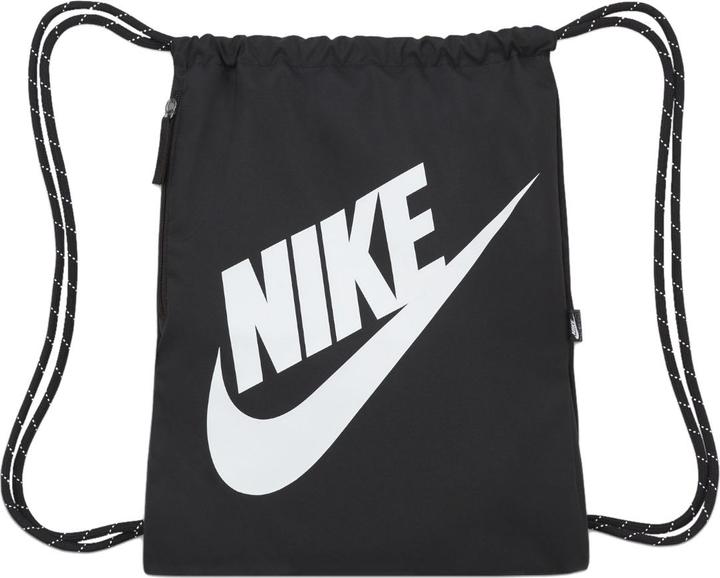 Actual product image Nike Heritage Drawstring Bag DC4245-010 Black