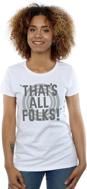 Image du produit Looney Tunes - T-shirt THAT'S ALL FOLKS TEXT - Femme (L)