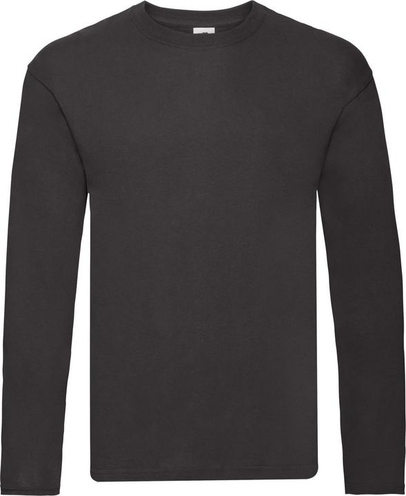 Actual product image Fruit of the Loom Mens Original Long-Sleeved T-Shirt (XXL)