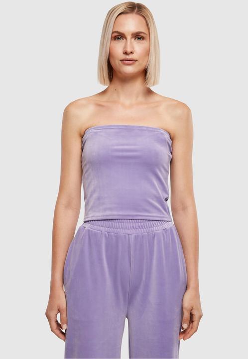 Actual product image Urban Classics Ladies Short Velvet Tube Top (4XL)