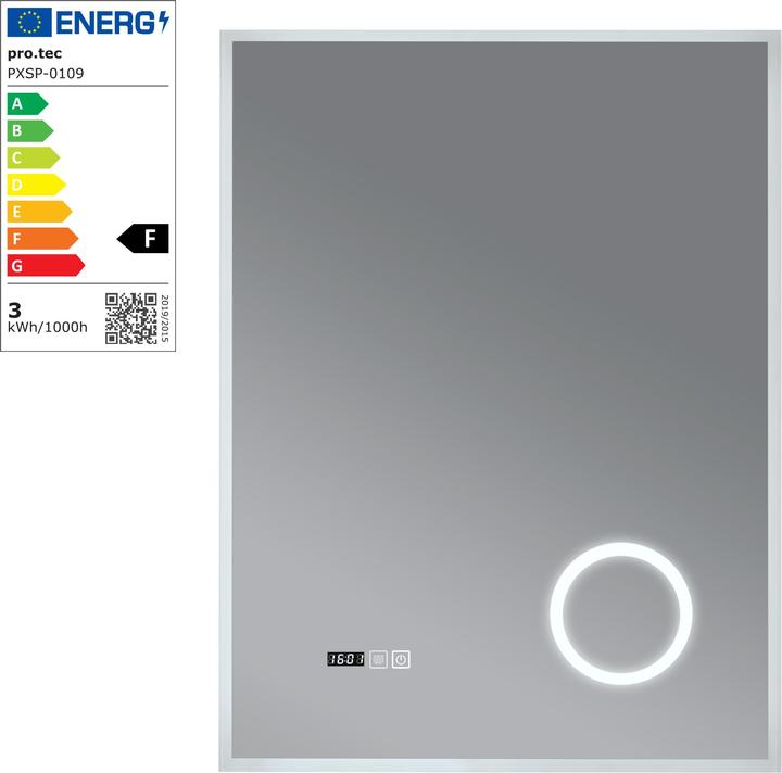 Energie-Label Pro-Tec Lizzano (70 x 50 x 3 cm)