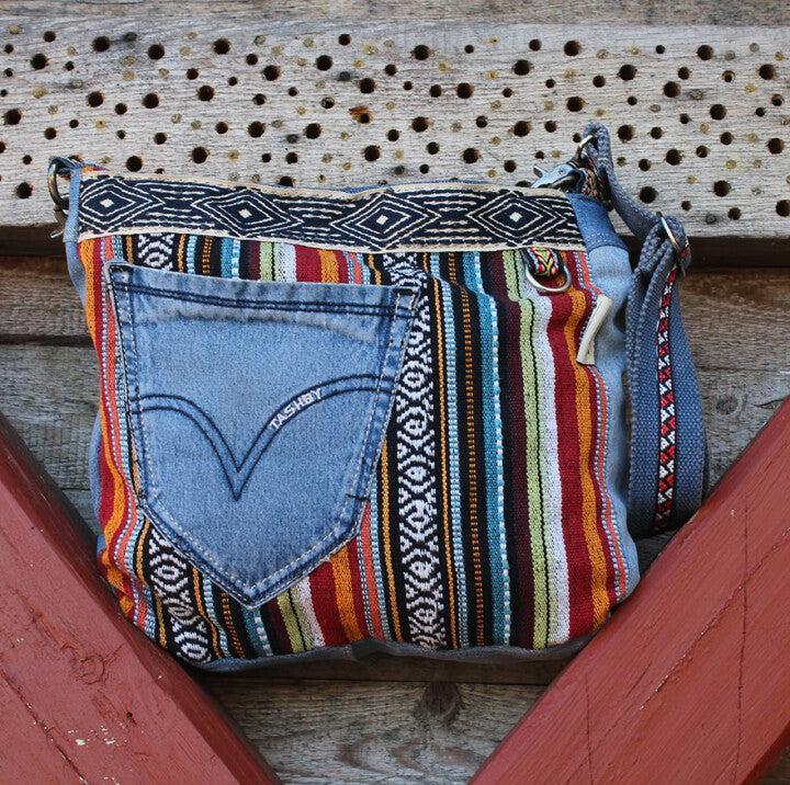 Produktbild Sunsa Jeanstasche Handtasche Crossbody Umhängetsche No.57