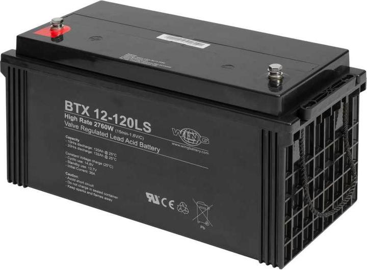 Image du produit XCell Wing BTX12-120LS 12V 126,2Ah high rate batterie plomb haute intensité AGM batterie plomb gel (12 V, 126.20 Ah)
