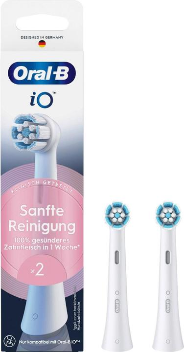 Actual product image Oral-B iO Sanfte Reinigung, Original Aufsteckbürsten (2 x)