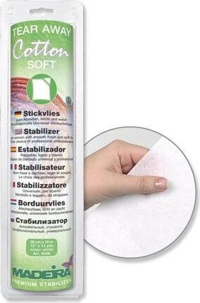 Immagine prodotto Madeira Ricamo in pile Tear Aways Tear Aways Cotton Soft