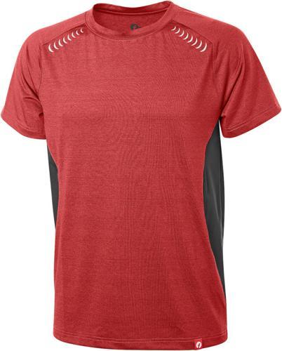 Produktbild Magni T-Shirt Quick Dry bordeaux/schwarz meliert Gr. XL Fortis Elements (XL)